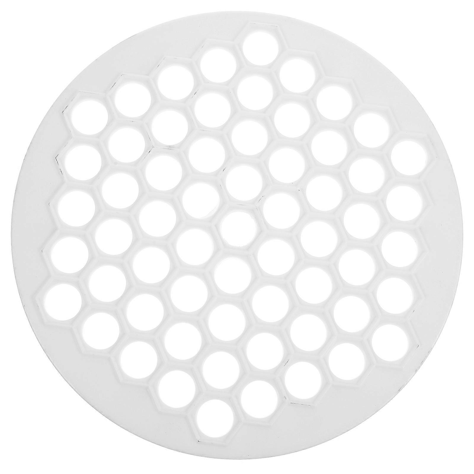 Russische Ravioli-form, Teigtaschenform, Pelmeni-form, Kunststoff-teigtaschenform-25x25x1cm-white