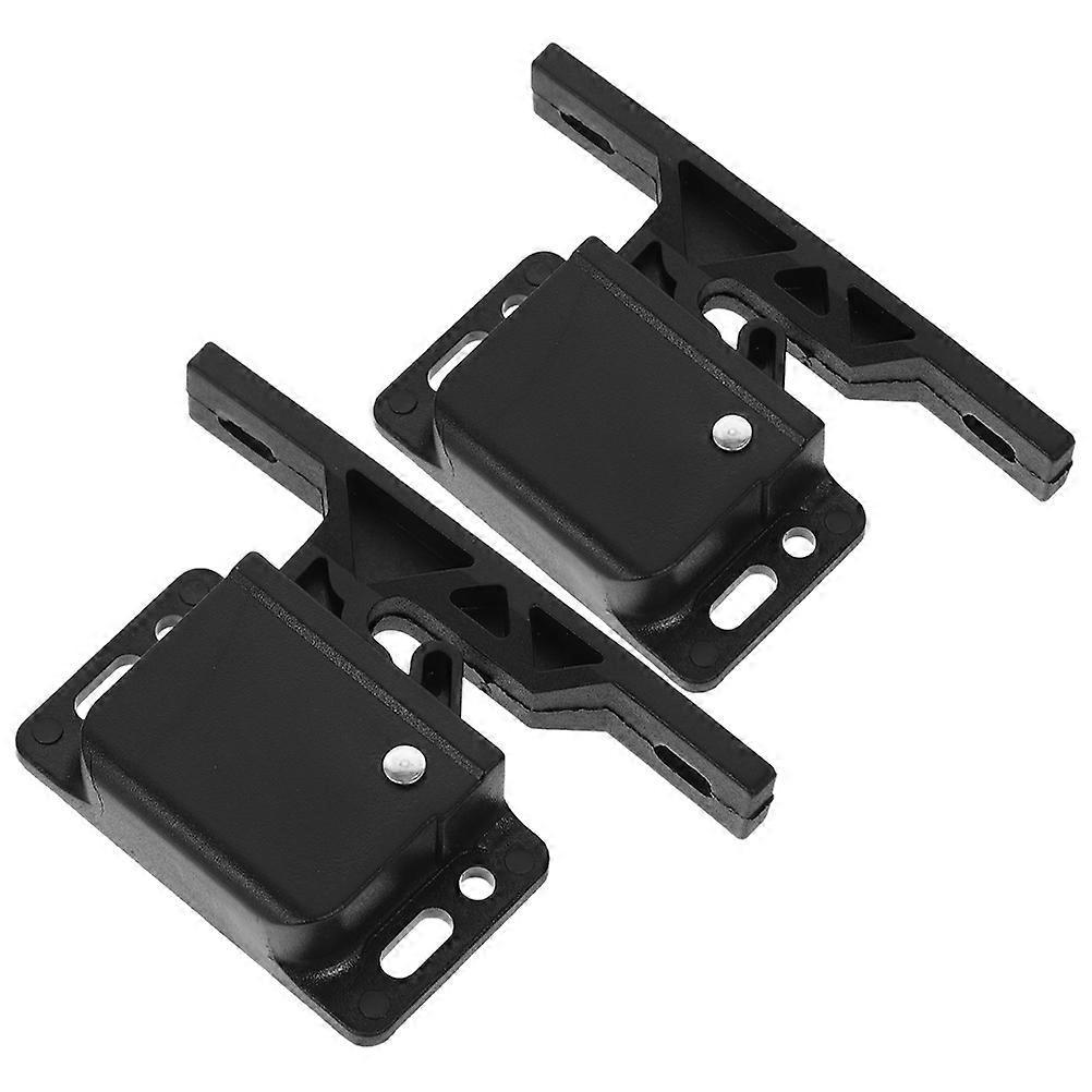 Sets Wohnmobil-schrankverriegelungen, Schubladengriffe, Sicherheitsverschlüsse Für Camper-5.00x3.50x1.50cm-black