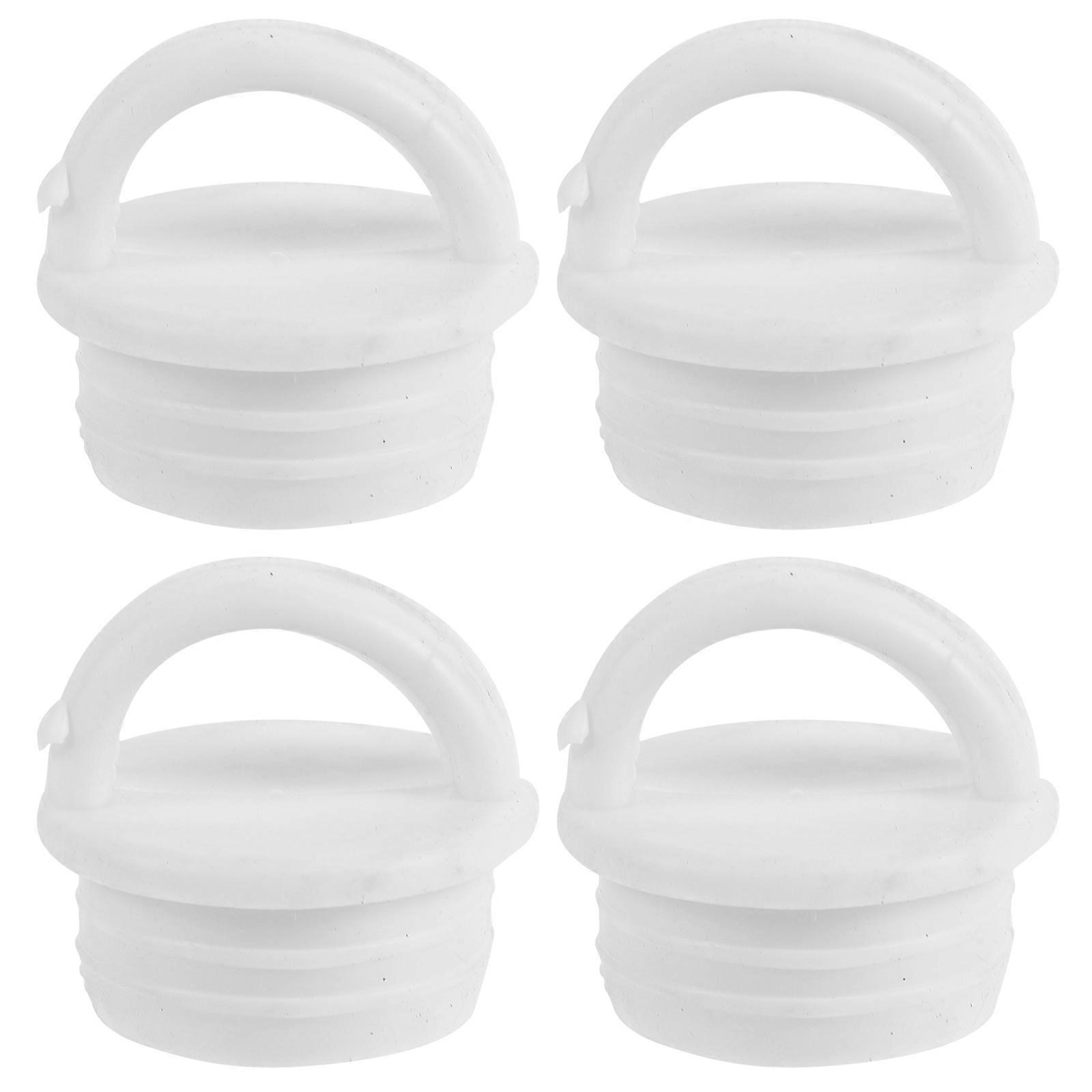 Stück Gummistopfen Für Wischmoppeimer, Dichtungsstopfen, Ersatz-ablaufstopfen Für Wischmoppeimer-4.00x4.00x3.50cm-white