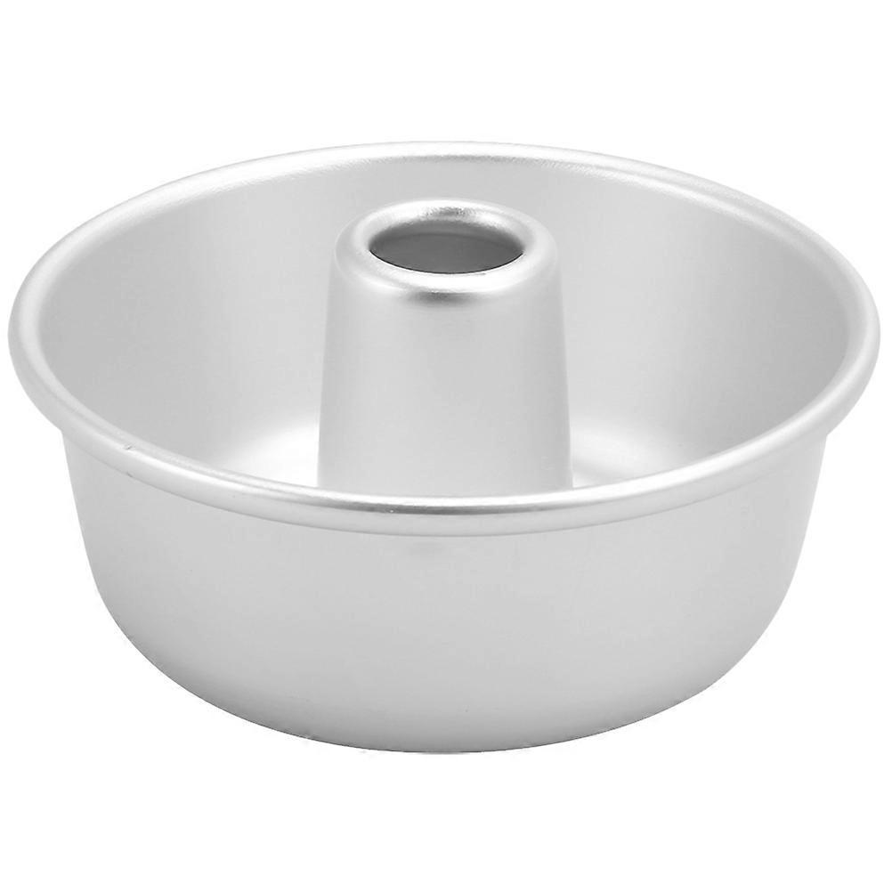 Kuchenform Aus Aluminiumlegierung, Antihaftbeschichtet, Für Zuhause-10.00x10.00x3.80cm-silver