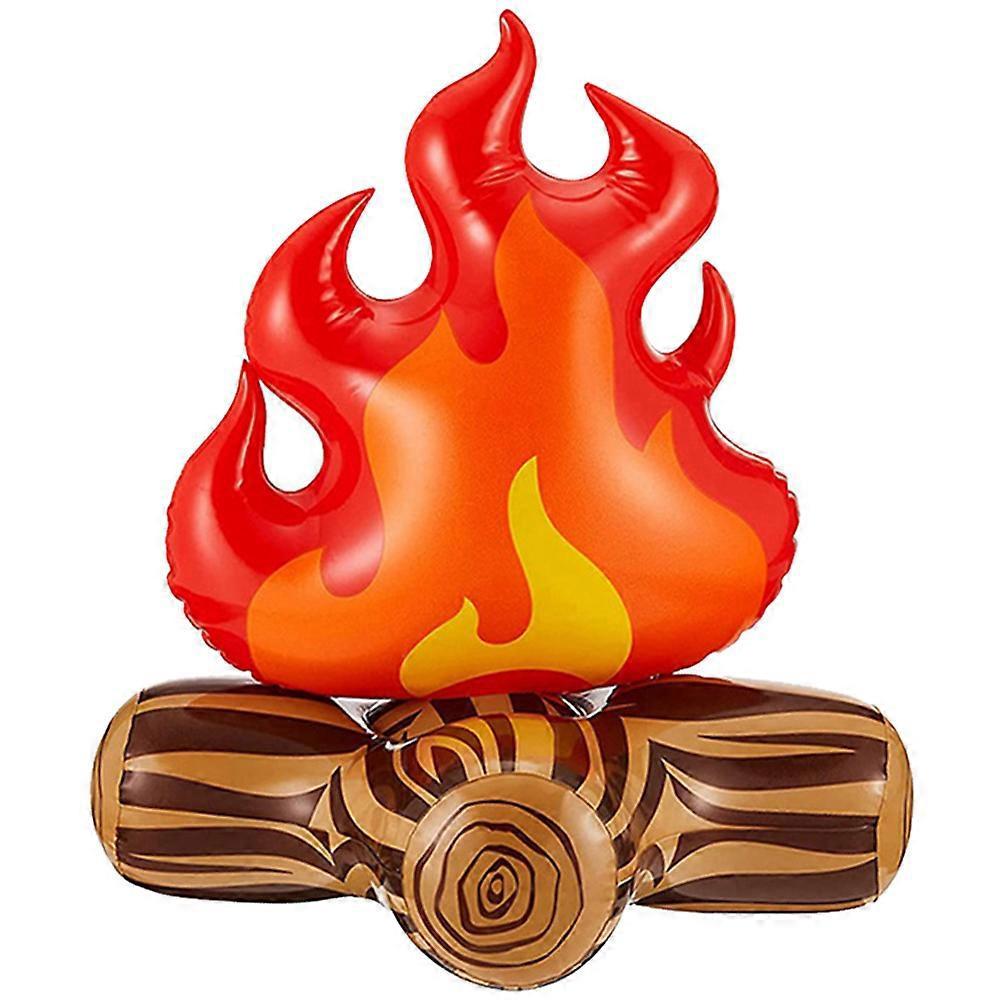 Aufblasbares Lagerfeuer, Wunderschöne Lagerfeuer-requisite, Lebendige Lagerfeuer-requisite, Aufblasbare Lagerfeuer-dekoration-30.00x28.00x28.00cm