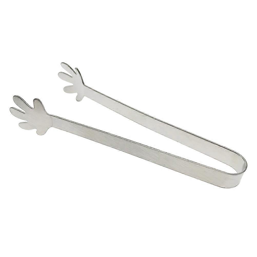 Mini-zitronenzange Aus Edelstahl, Würfelzuckerzange, Eiszange, Servierwerkzeug Für Partys, Cafés, Bars Und Zuhause (palmenförmig)