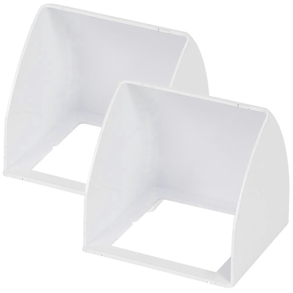 Stück Türklingel-regenschutzhülle, Universelle Wasserdichte Türklingel-regenschutzhülle-9.x9.6cm-white