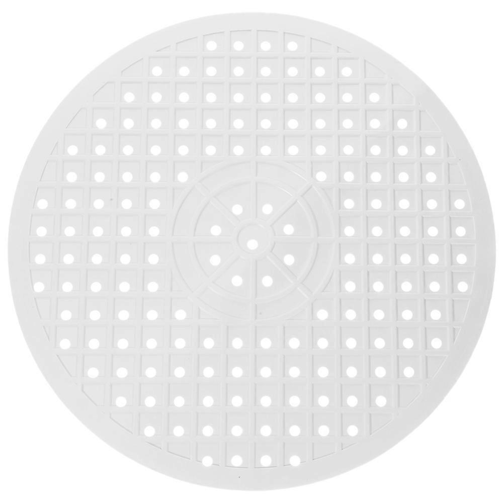 Abtropfmatte Für Spülbecken Aus Gummi, Küchenspülenschutzmatte, Runde Abtropfmatte-30.00x30.00x0.20cm