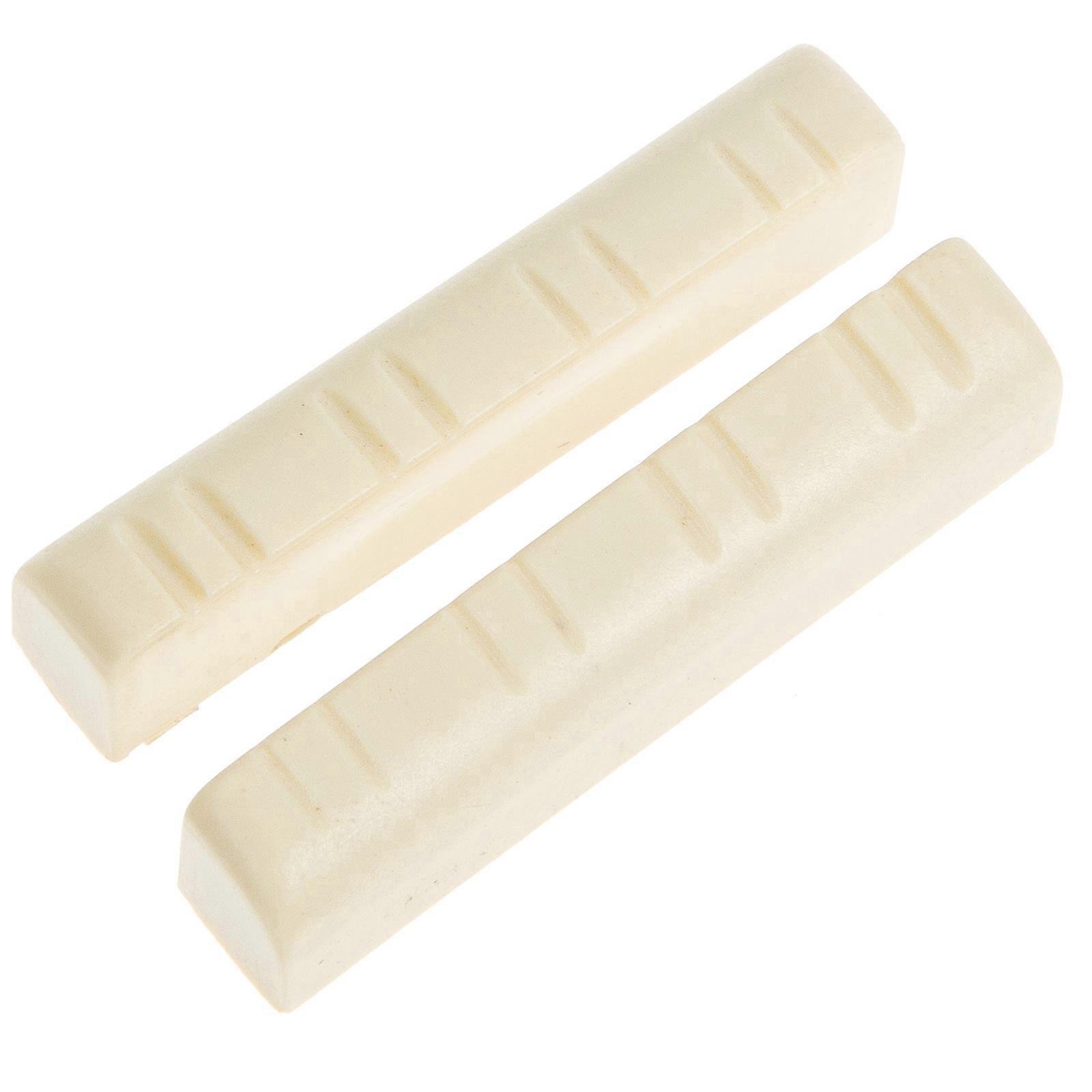 Stück Mandolinenhalsstützen, Praktische Mandolinensaitensättel, Mandolinenzubehör-3.5x1cm-white