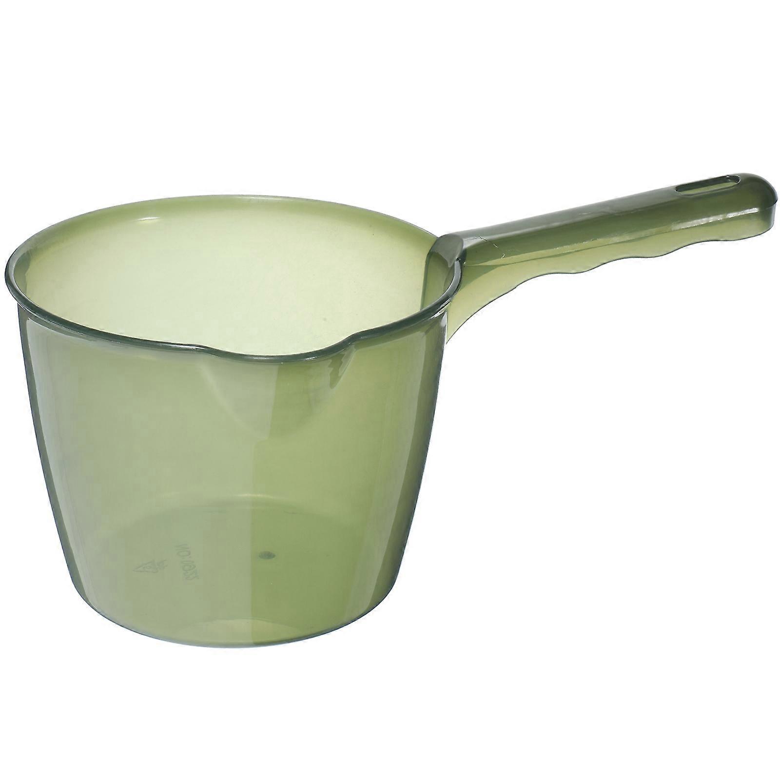 Küchenschaufel, Schöpfkelle, Wasserschöpfer, Gartenschaufel, Gießkanne, Küchenutensil-24.00x14.50x10.50cm-green