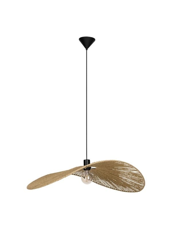 EGLO SIRUELA PENDELLEUCHTE 800X600 E27 SCHWARZ/NATUR FSC