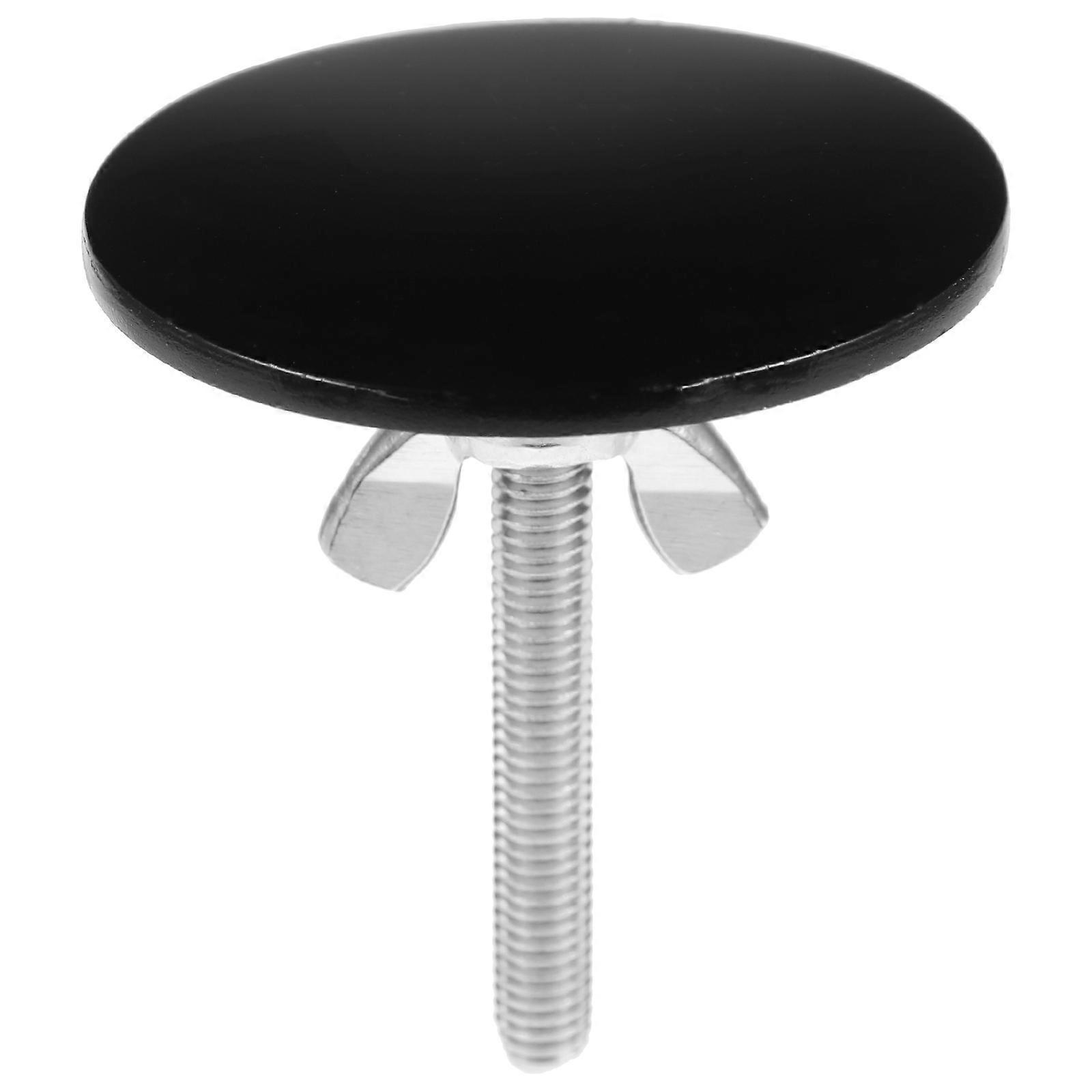 Abdeckkappe Für Küchenspülenloch, Wasserhahn-dekorverschluss, Waschbecken-abdeckkappe-6x5.2cm-black