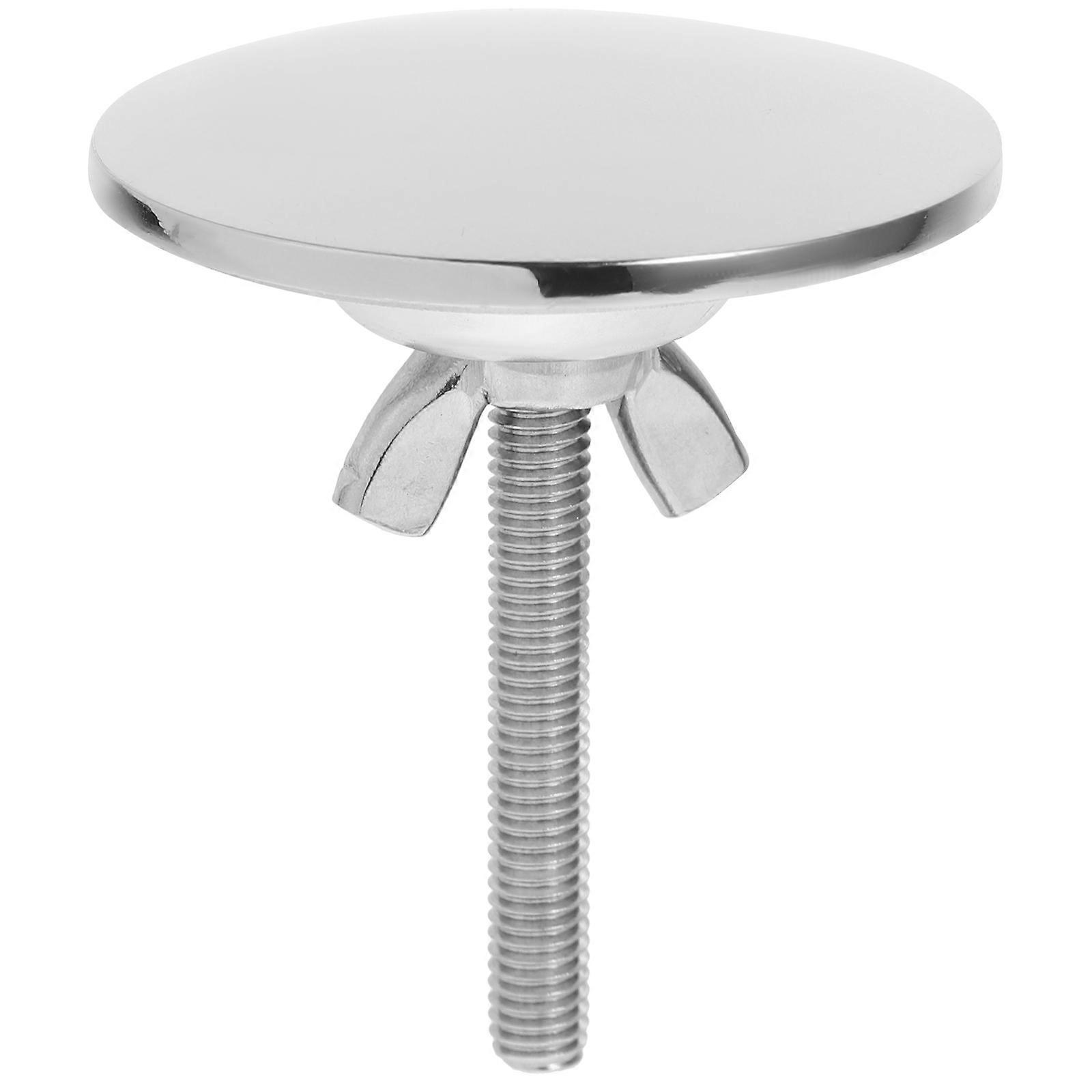 Abdeckkappe Für Waschbeckenarmatur, Metall-spülbeckenlochstopfen, Dekorative Abdeckung Für Küchenwaschbeckenloch-6x5.2cm-silver