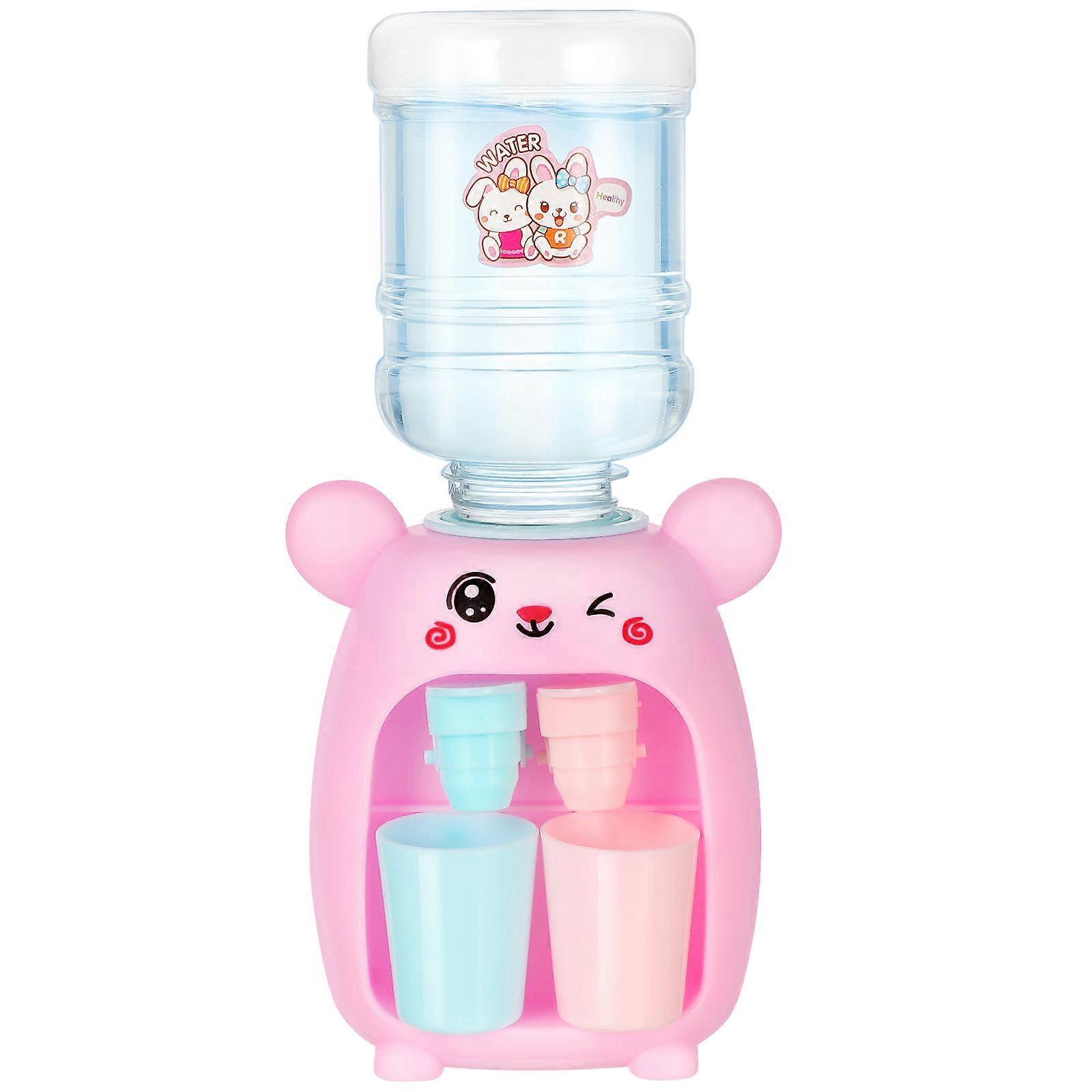 Lustiger Wasserspender Als Spielzeug, Mini-wasserbrunnen, Küchengerät-18.5x9.5cm-pink