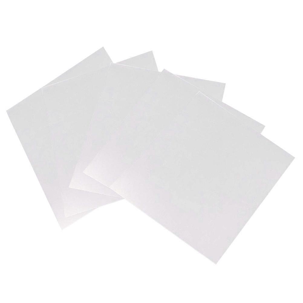 Stück 3d-schablonenrohlinge Aus Transparentem Pvc-material Für Silhouette-maschinen-18.00x15.00x0.05cm