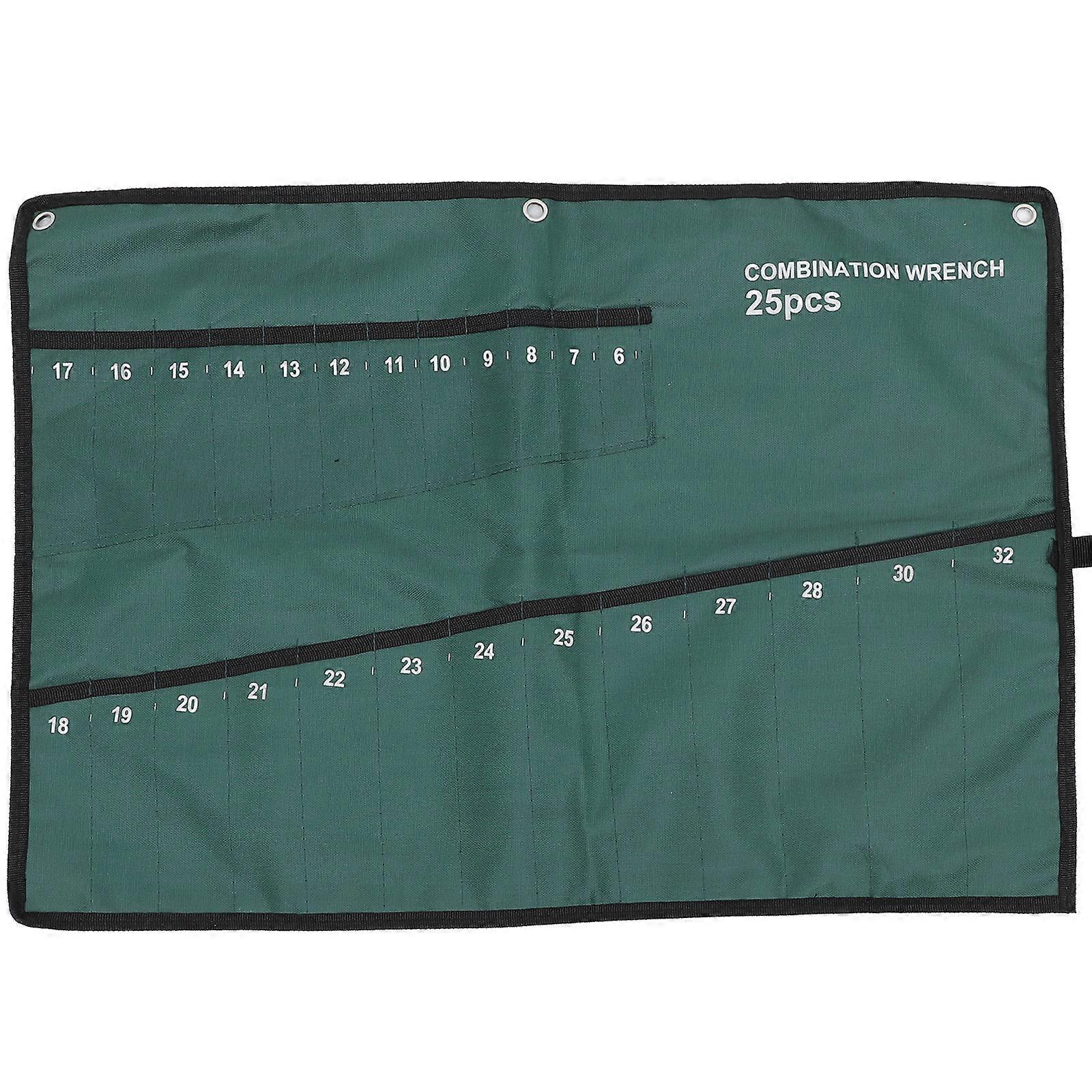 Werkzeugaufbewahrungstasche, Hänge-werkzeugtasche, Aufbewahrungstasche, Multifunktionale Werkzeugtasche-67x48cm-green