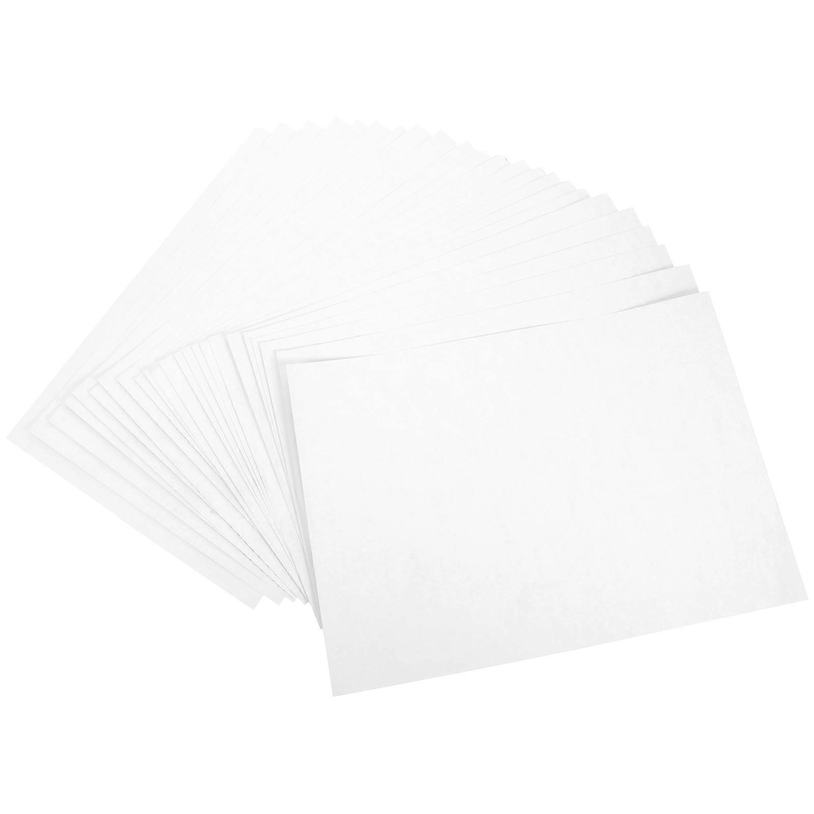 50 Blatt Bedruckbare Adressetiketten, Selbstklebende Namensetiketten Für Den Drucker, Bedruckbares Aufkleberpapier-29.70x21.00x1.20cm-white