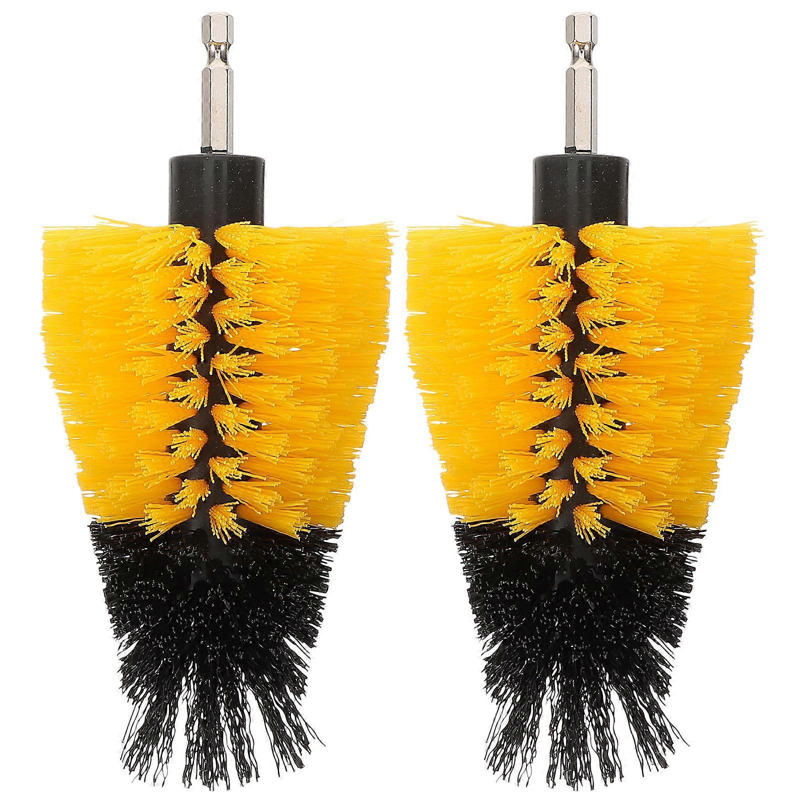 2-teiliges Set Bohrbürsten-aufsatzbürsten-reinigungsbürsten-werkzeug-17.00x7.00x7.00cm
