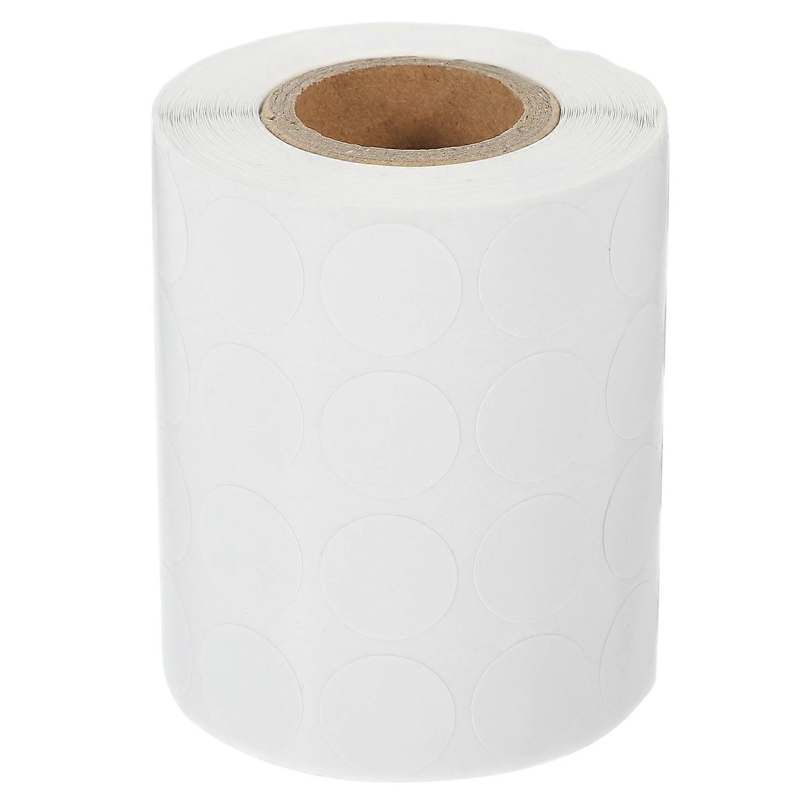 3000 Stück Runde Punktaufkleber, Leere Codierungsetiketten, Tragbare Leere Runde Etiketten-1.50x1.50x0.10cm-white