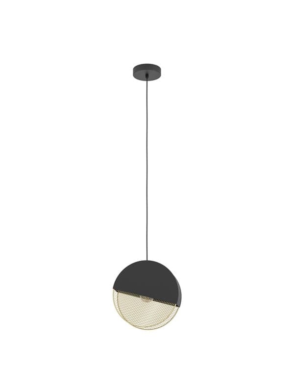 EGLO MUMBLES ANHÄNGER E27 Ø285 SCHWARZ/GOLD