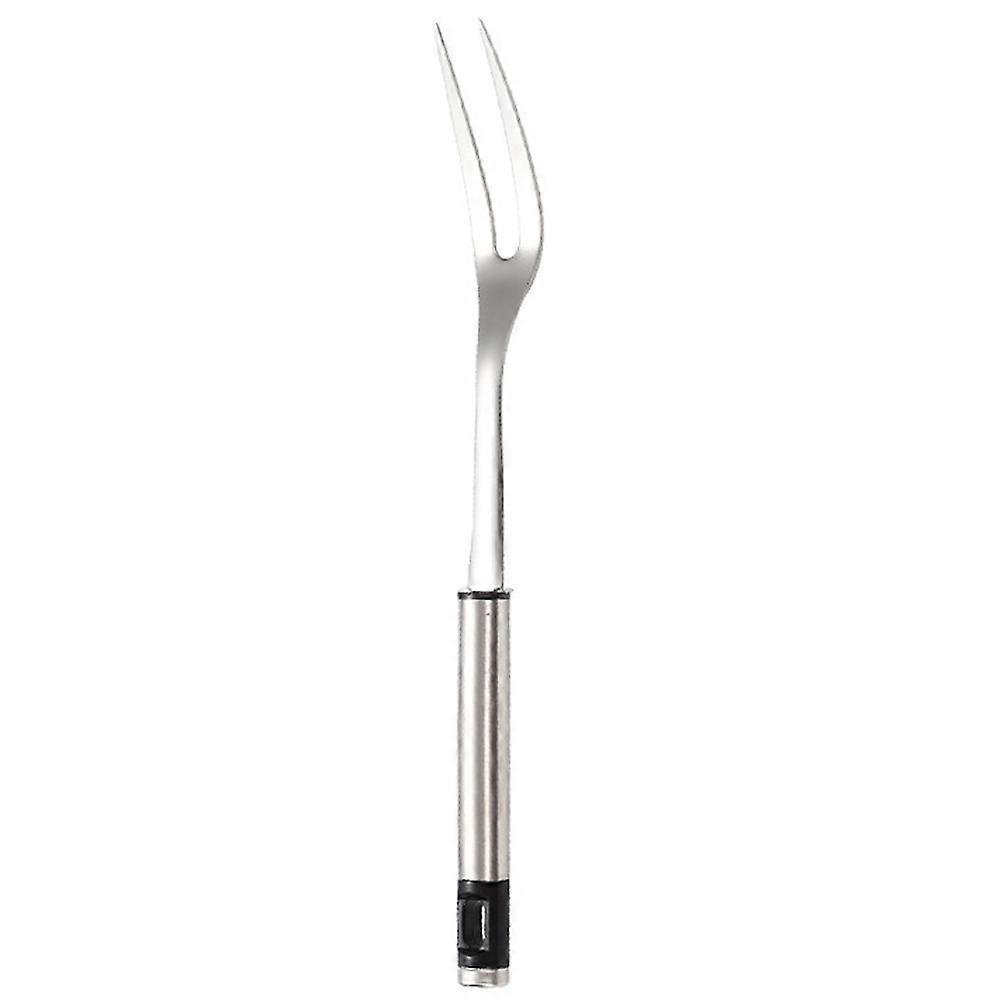 Grillgabel Aus Edelstahl, Fleischgabel Zum Braten, Grillwerkzeug Für Den Außenbereich-29.5x3cm