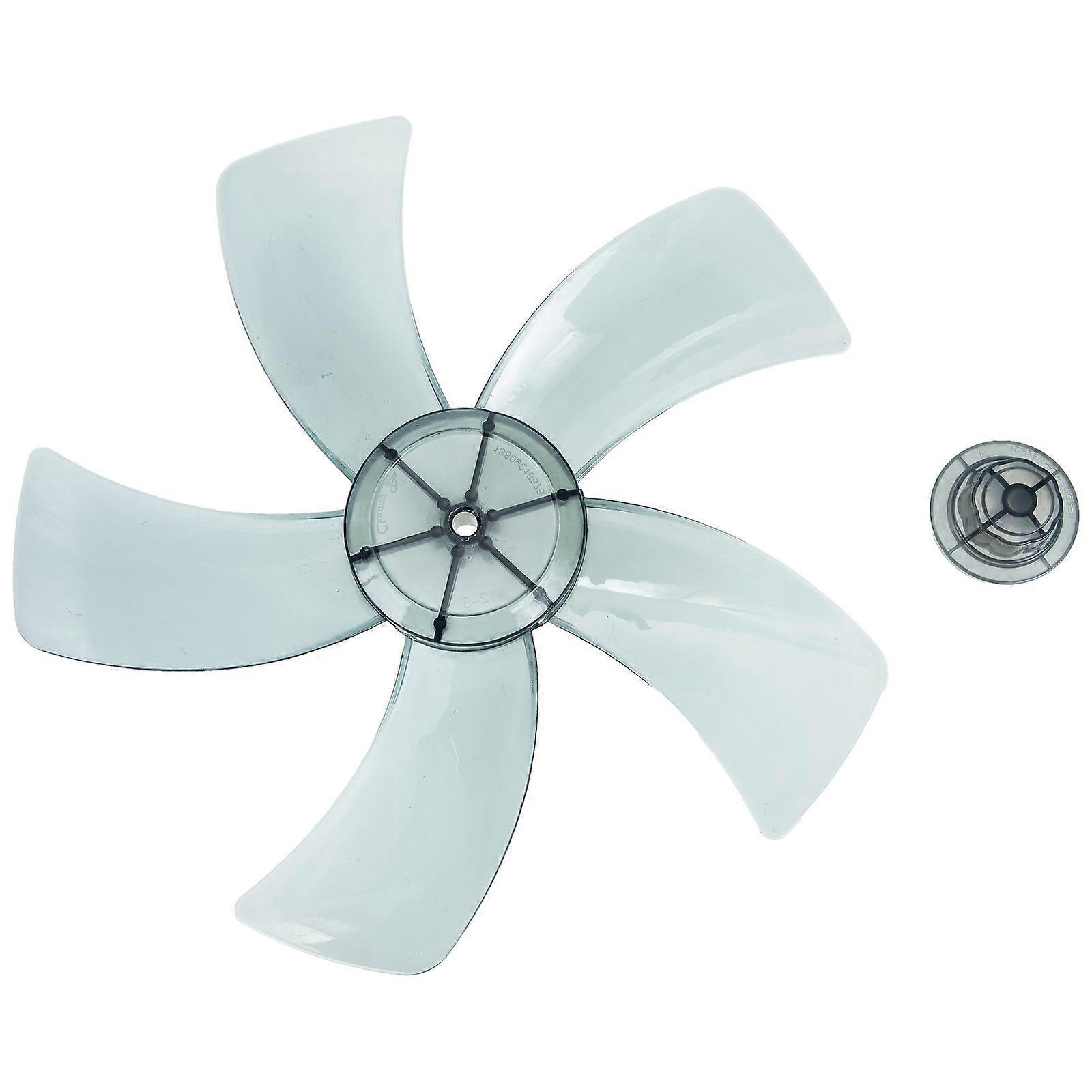 Satz Kunststoff-ventilatorflügel Für Standventilatoren-28.50x28.50x3.00cm-black