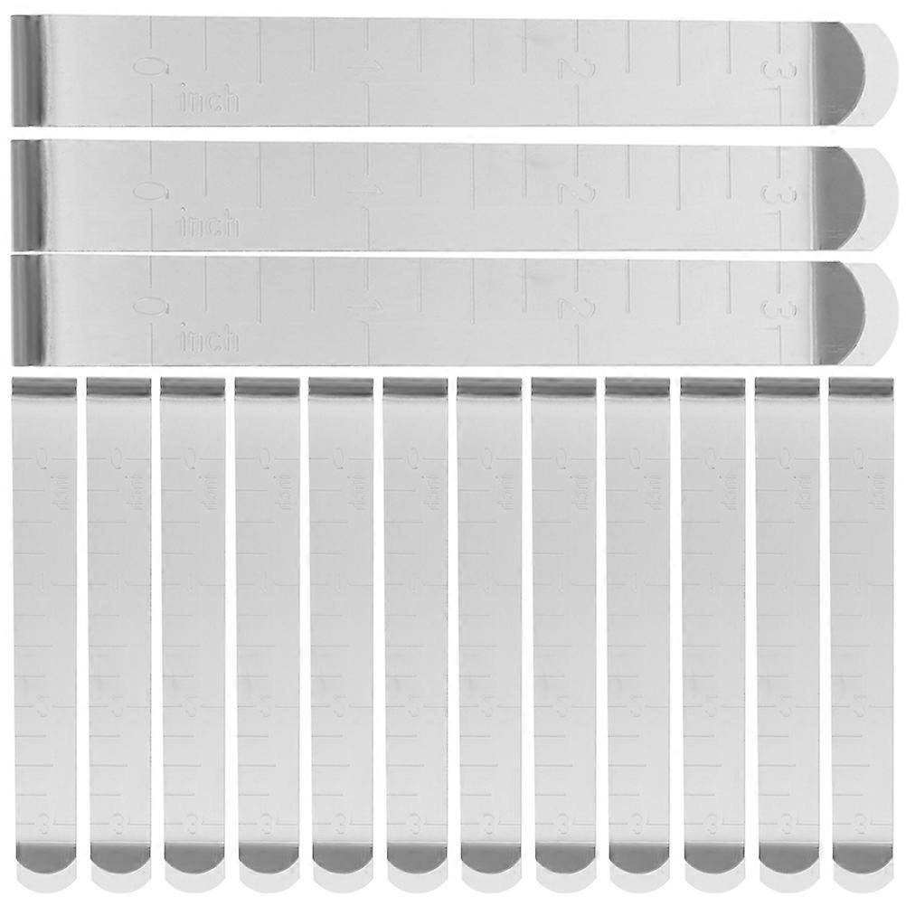 20 Stück Marshmallow-netzclips Aus Edelstahl, Stabilisatoren Für Zuckerwattenmaschinen-1.4x0.3x11cm
