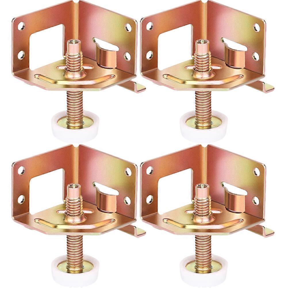 4er-set Verstellbare Tischfüße Für Gartenmöbel-4.50x3.80x3.80cm-rose Gold