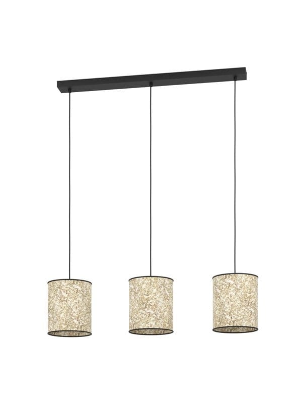EGLO BUTTERBURN LANGER TISCH L860 3XE27 NATUR