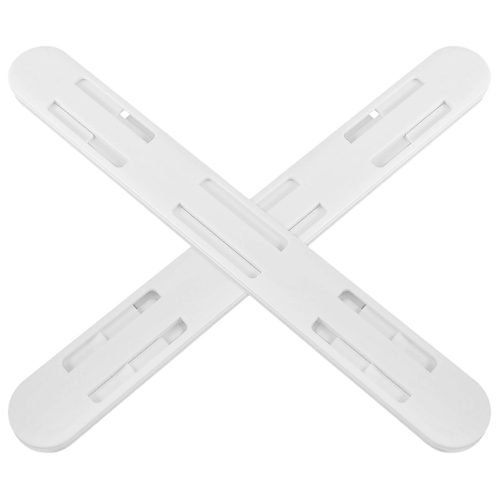 Stück Auszugsschienen Für Körbe Oder Behälter, Schrankorganisationszubehör, Selbstklebende Auszugsschienen-26.50x3.00x1.00cm-white
