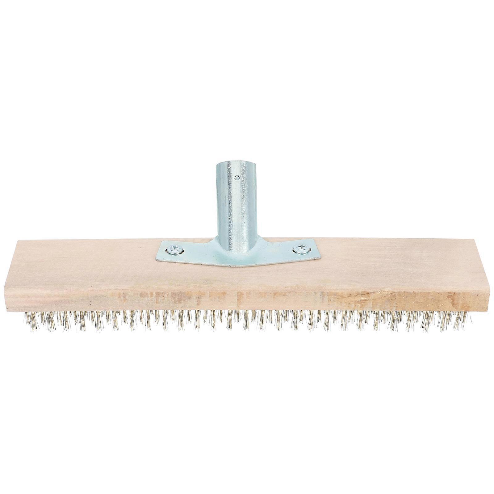 Stück Moosbürste, Gartenbürste Zur Unkrautbekämpfung, Praktische Ersatzbürste, Ohne Griff-30.00x10.00x8.00cm-yellow