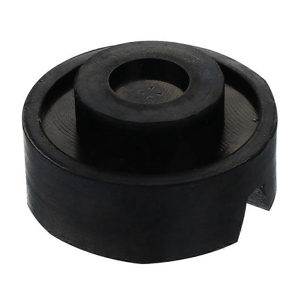 Geschlitzte Gummimatte Für Den Fahrzeugboden, Hebevorrichtung, Autoreparaturzubehör-6.00x6.00x3.00cm-black