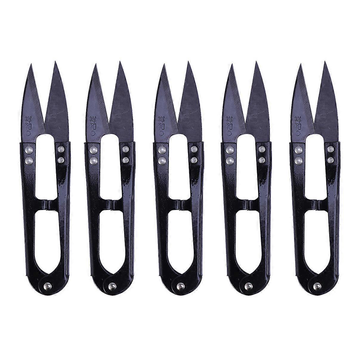 5-teiliges Bonsai-schnitt- Und Beschneidungsset, Auch Zum Nähen Und Gärtnern Geeignet.-10.50x3.00x1.00cm-black