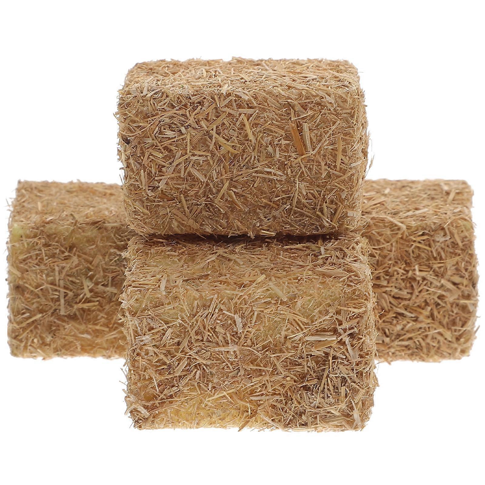 4er-set Stapelbare Heuhaufen Im Herbststil, Heuhaufen-ornament, Heuhaufen-dekoration-3.00x2.00x2.00cm