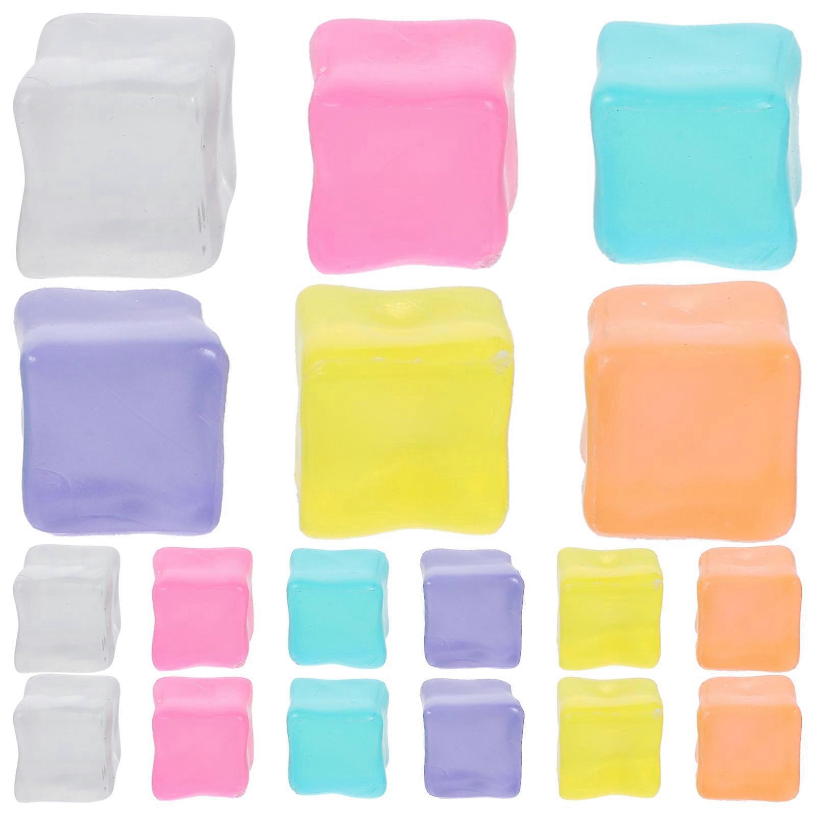 25 Wiederverwendbare Und Waschbare Eiswürfel Aus Acryl-1.70x1.70x1.70cm