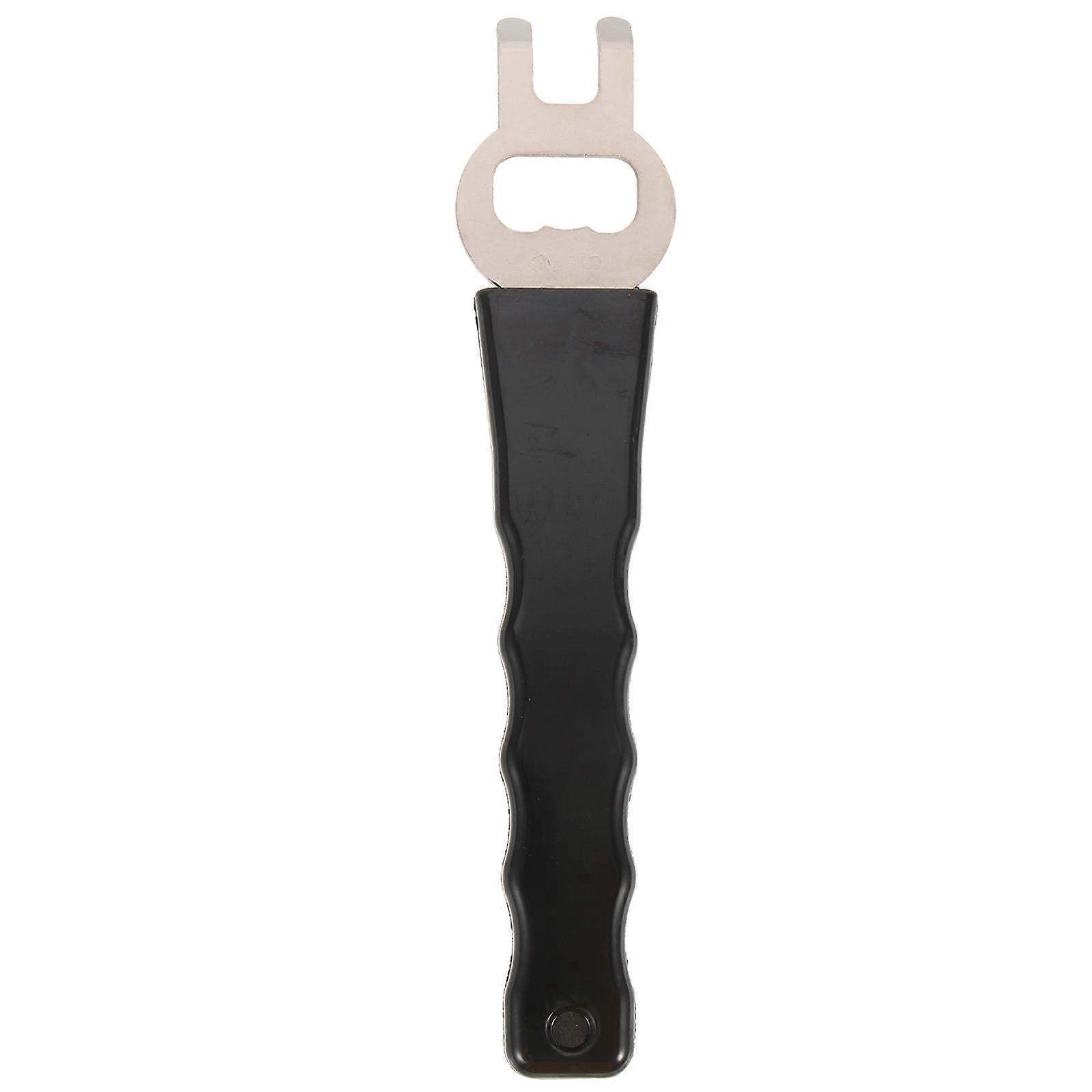 Grillzange, Hitzebeständige Brechstange, Praktisches Küchengerät, Grillzubehör-21.00x4.50x1.30cm-black