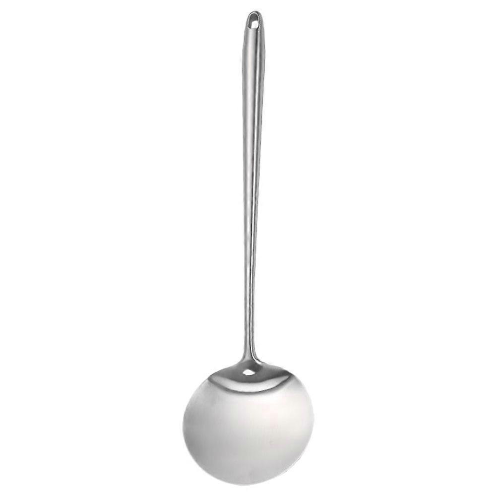 Wok-wender Aus Edelstahl, Küchenutensil, Kochschaufel, Speisenwender-44.50x11.00x1.00cm-silver