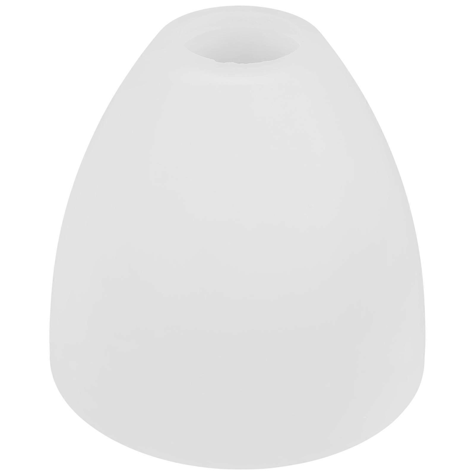 Lampenschirm Aus Glas, Deckenlampenschirm, Kronleuchterlampenschirm, Lampenabdeckung, Ersatzteil-14.50x13.50x6.00cm-white