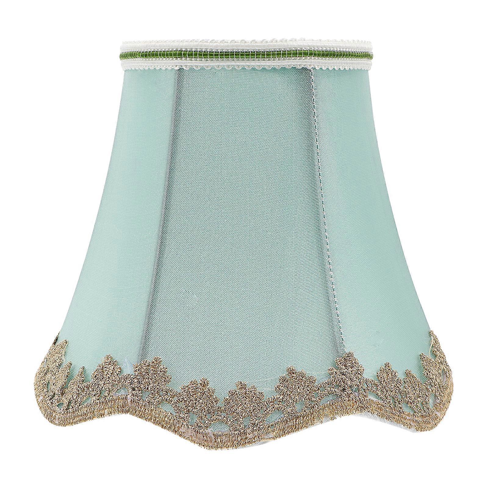 Stück Tisch-, Wand- Und Stehlampenschirm Aus Stoff, Zubehör-13x13x12cm-green