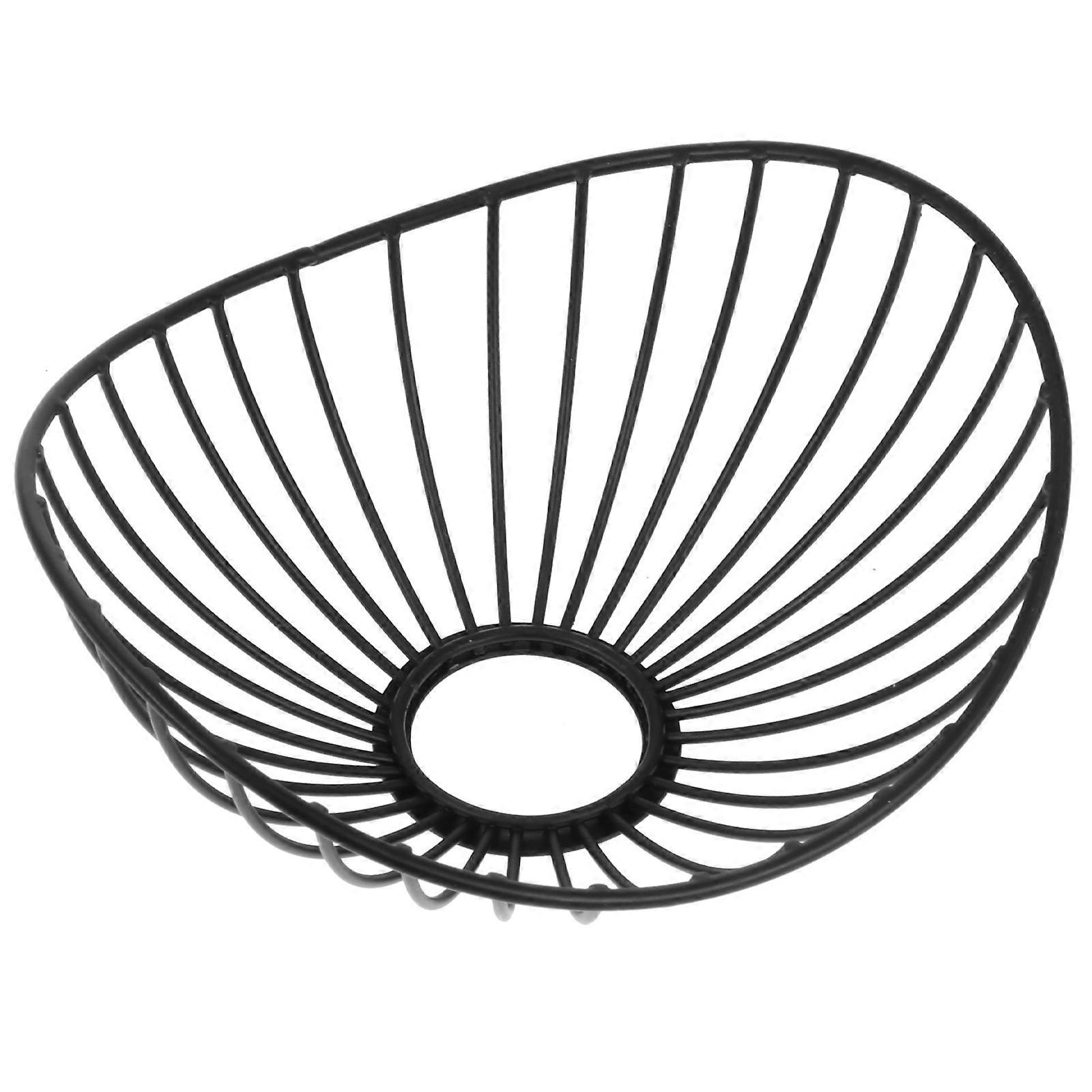 Lampenschirm In Form Eines Ausgehöhlten Lotusblatts, Schicke Lampenabdeckung-13.00x11.70x6.00cm-black