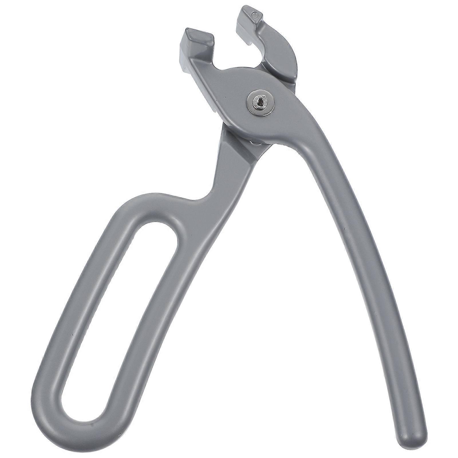 Topfklemme Aus Aluminiumlegierung, Schüsselklemme, Pizzablechklemme, Topfheber Für Zuhause Und Restaurant-20x8x2cm-grey