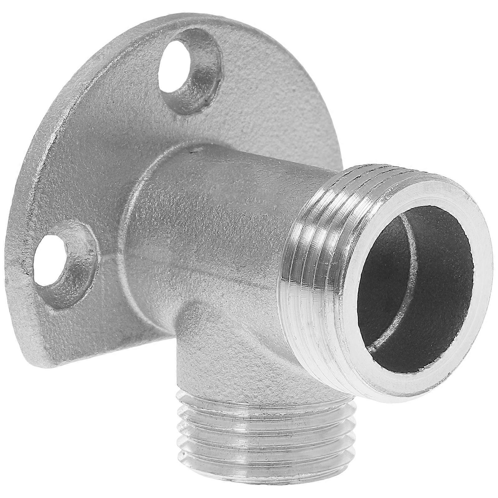 Wandmontiertes Duschschlauchanschluss-set Für Badezimmerarmaturen-5.30x5.00x4.00cm-silver