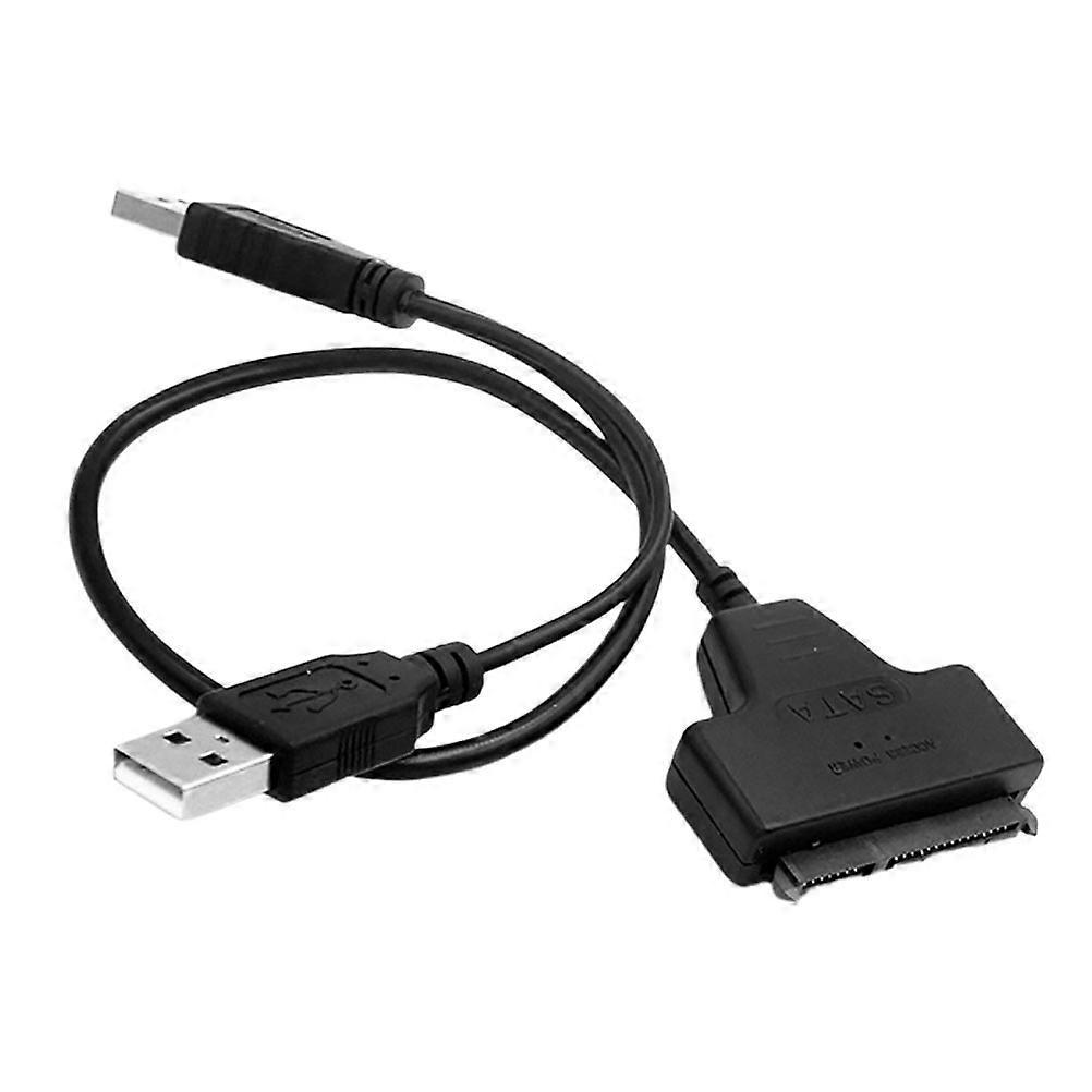 Sata-zu-usb-easy-drive-kabel, 2,5-zoll-sata-festplattenkabel, Usb-zu-sata-leitung-40x2cm-black