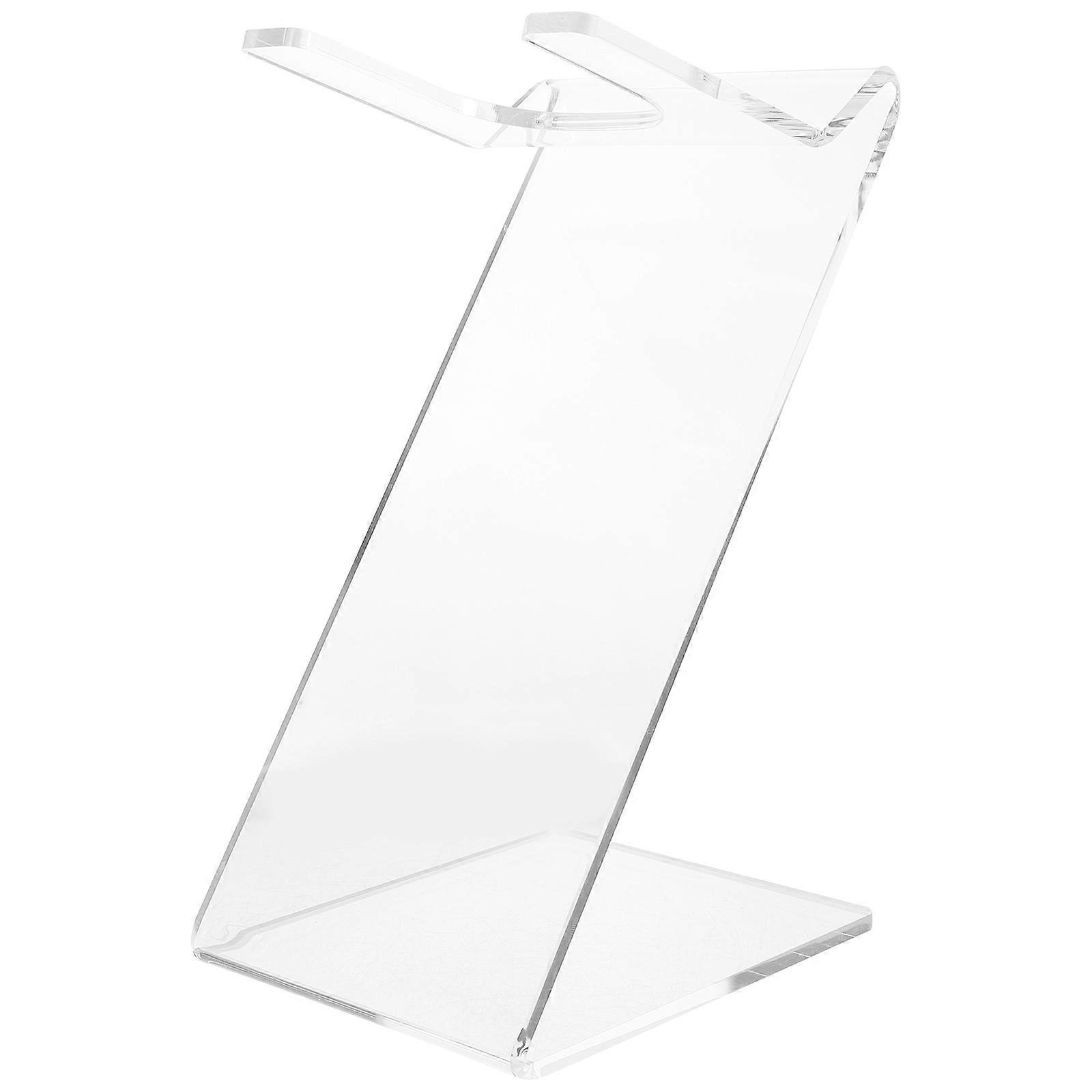 Haartrocknerhalter, Tisch-haartrocknerständer, Acryl-aufbewahrungsregal Für Haartrockner Für Hotelbadezimmer-22.50x12.40x10.00cm