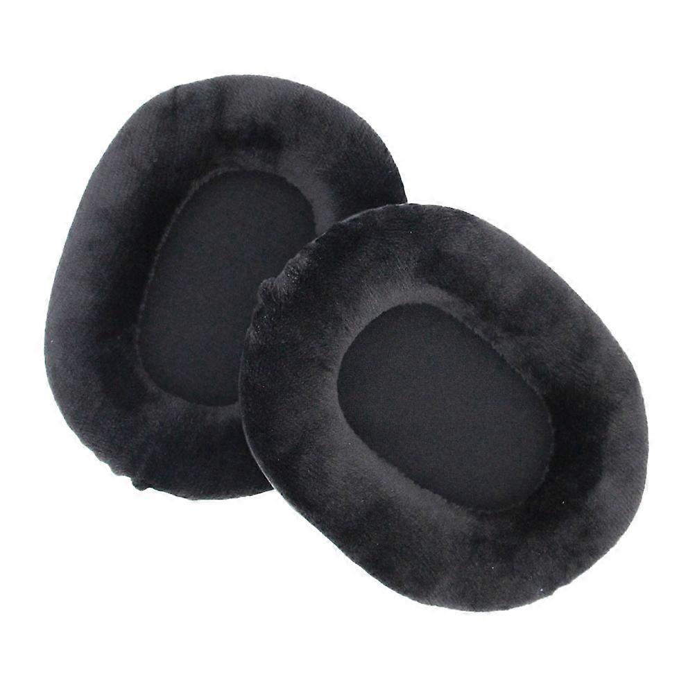 Ohrpolster Aus Velours Für Audio Technica Ath M50 M50x M40 M40x M30 M35 Sx1 M50s Dj-kopfhörer-2pcs-black