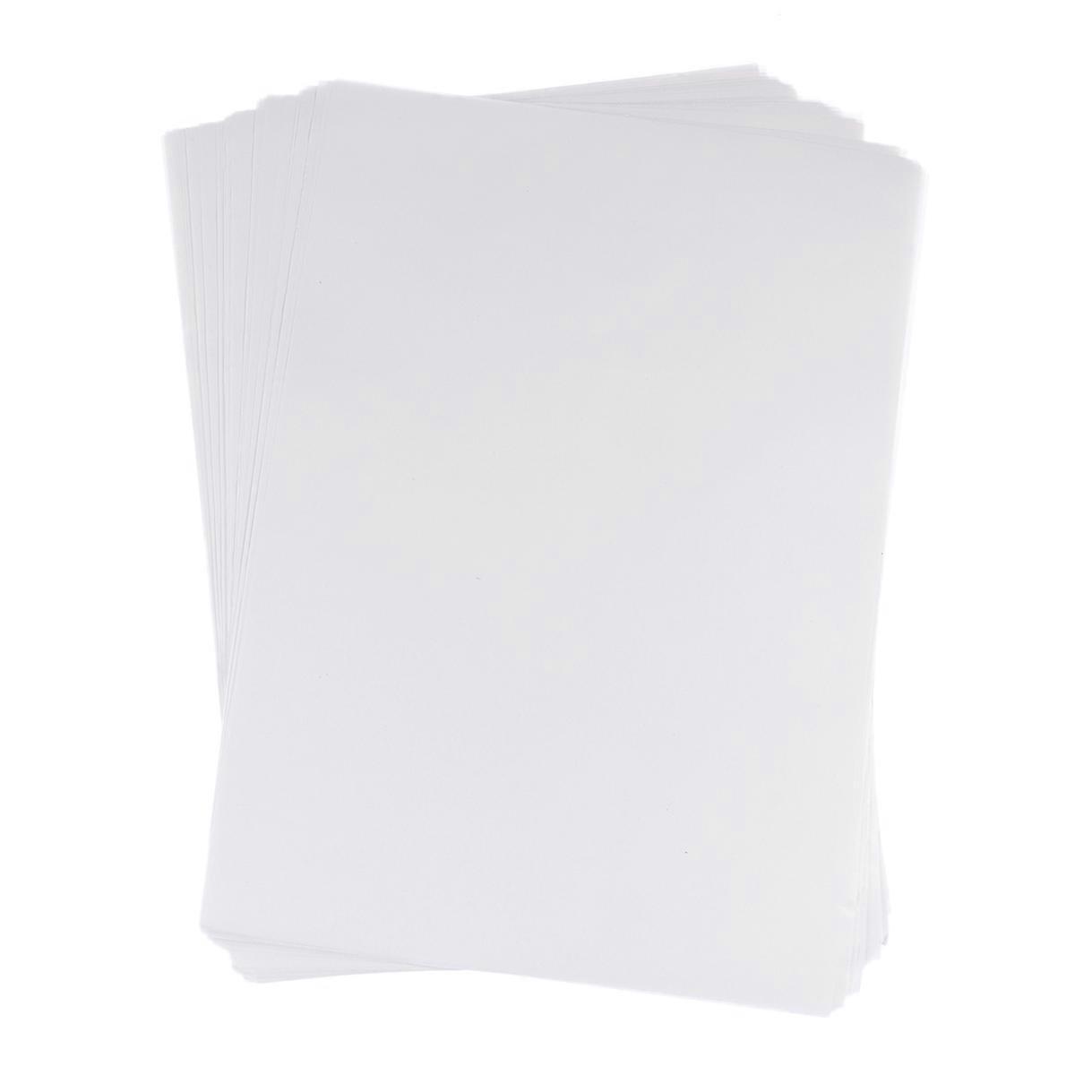 100 Stück Einweg-backbleche Aus Antihaftbeschichtetem Backpapier, Öl- Und Fettabweisend - Rein-white
