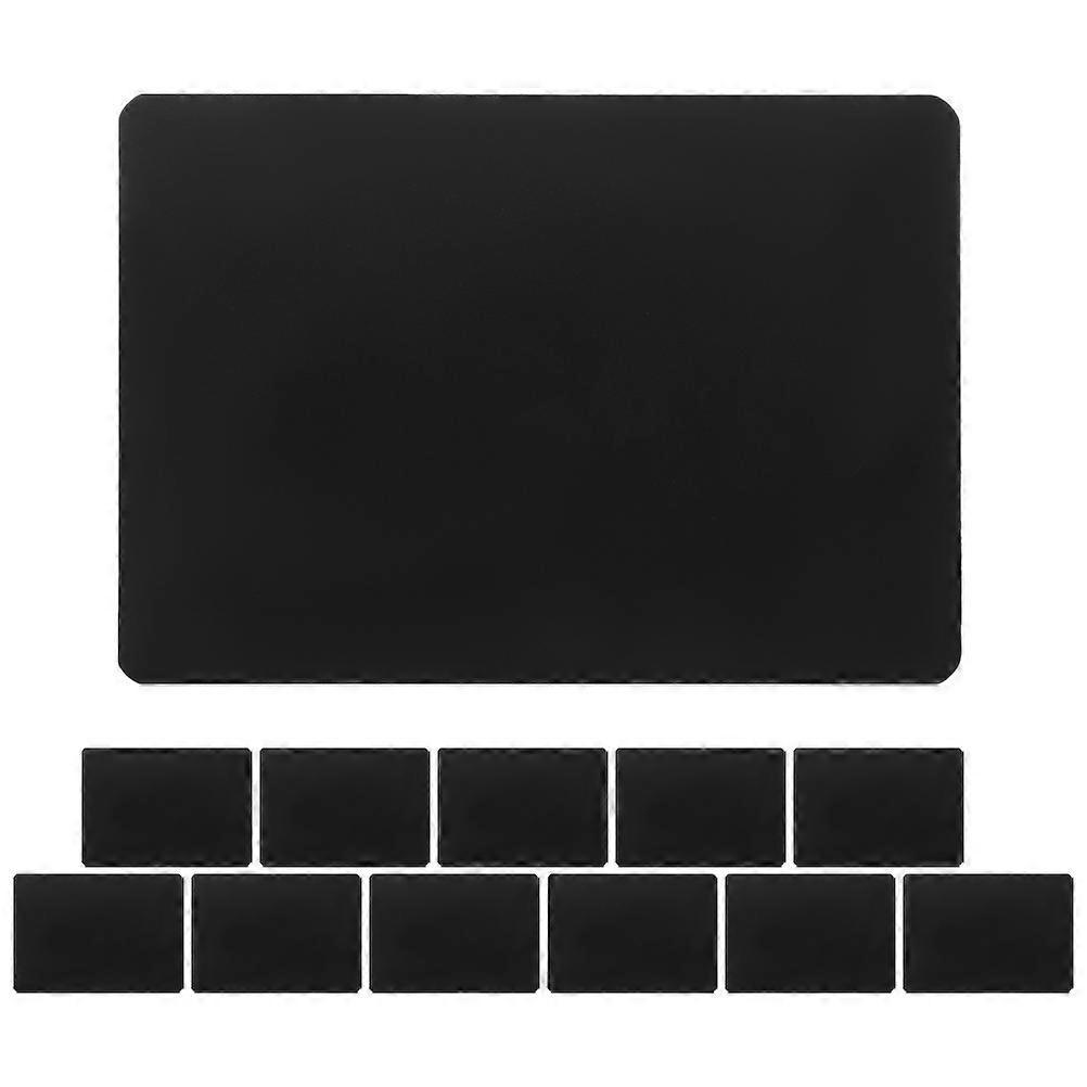 12 Stück Preisschilder Im A7-format-10.50x7.50x0.10cm-black