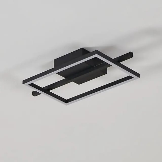 EGLO AMANDOLO DECKENLEUCHTE 4-KANT CCT SCHWARZ