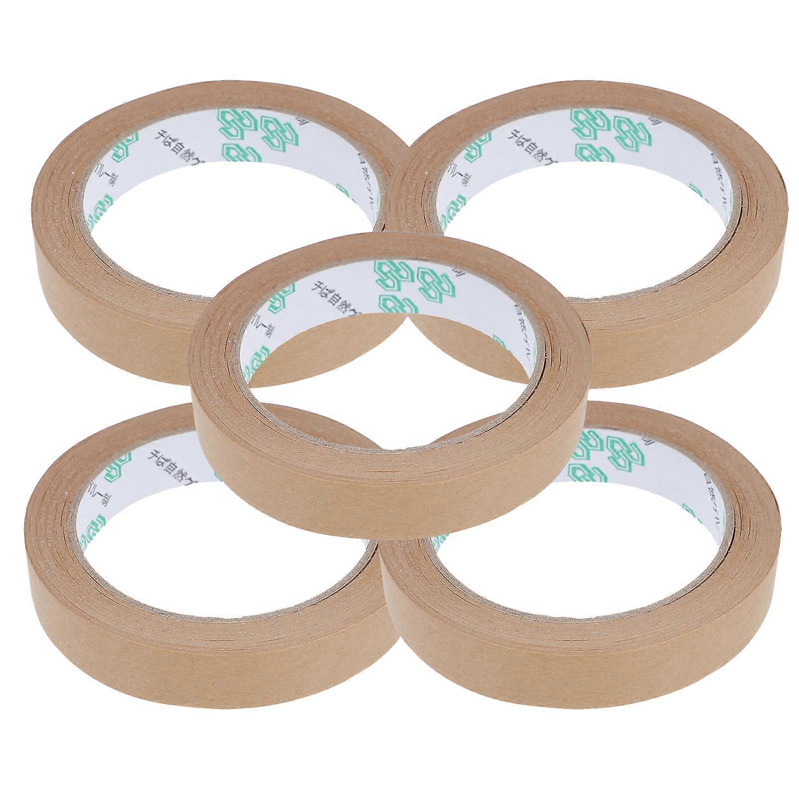Stück Kraftpapier-klebebänder, Selbstbeschriftbare Klebebänder Zum Abreißen Und Verpacken-10.00x10.00x2.40cm