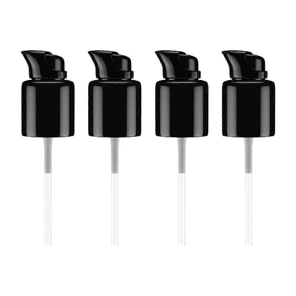 4 Stück Flaschenpumpen Mit Unterschiedlichen Durchmessern, Praktische Lotion-pumpenköpfe-black