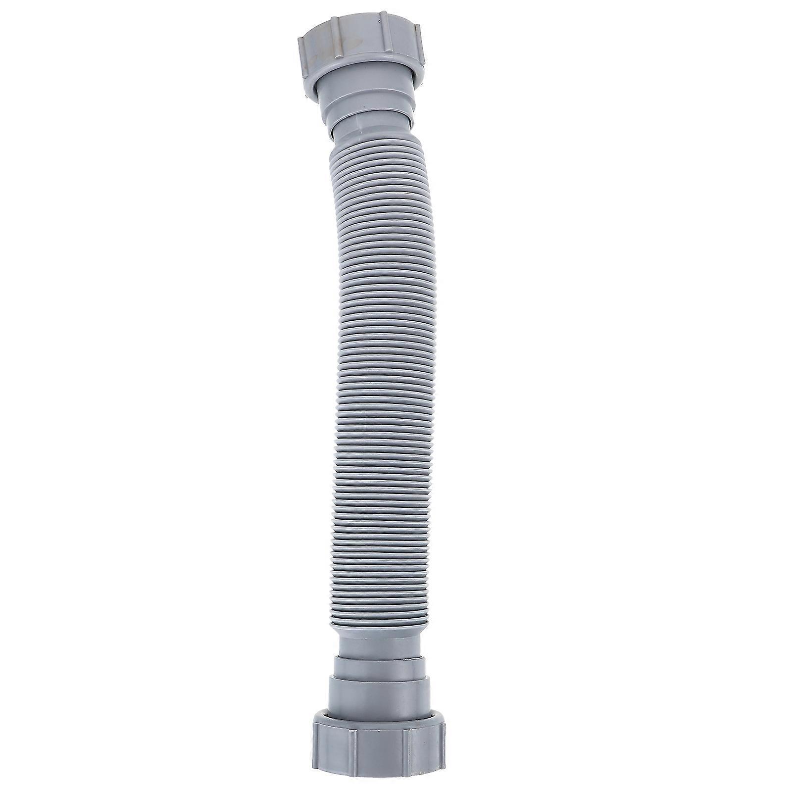 Küchen-doppelspülbecken, Unterbau-ablaufrohr-verlängerungsstück-29x5.5x5.5cm-grey