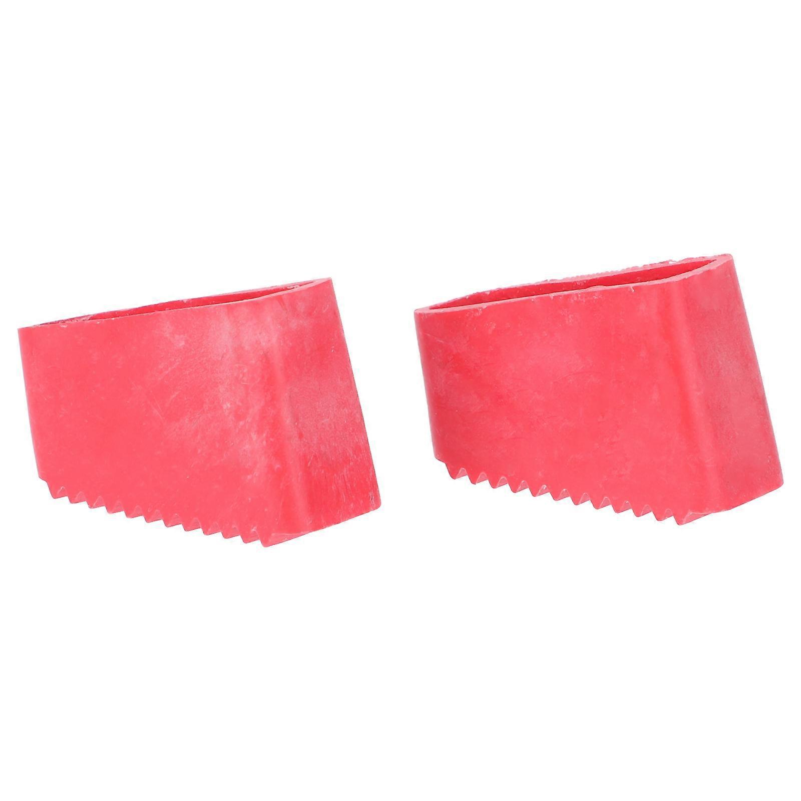 Stück Trittleiterfüße, Vielseitige Leiterbeinschoner, Rutschfeste Leiterpads-5.50x3.50x2.50cm-red