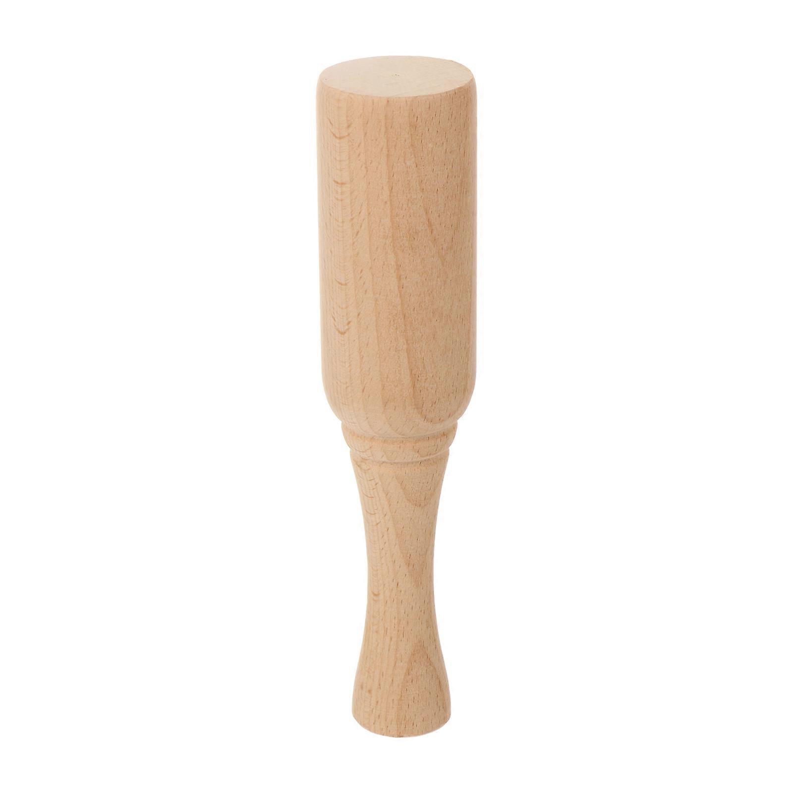Hammer Toys – Mini-hammer Aus Massivholz Mit Flachem Kopf, Lernspielzeug-17.00x4.50x4.50cm