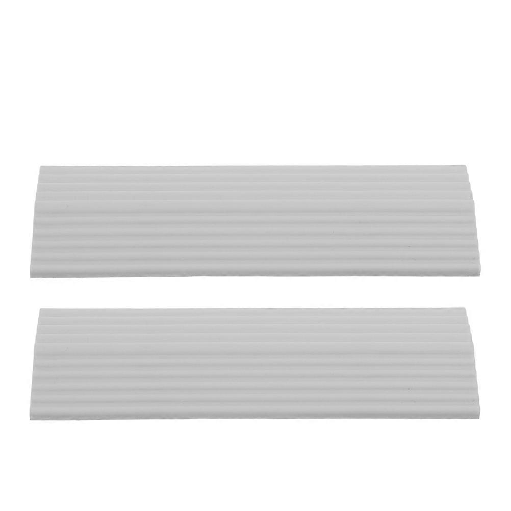 Stück Schwellenrampen Für Türen, Schuppenrampen, Bodenstaubsaugerrampen Für Schuppen-17.10x5.10x1.30cm-grey